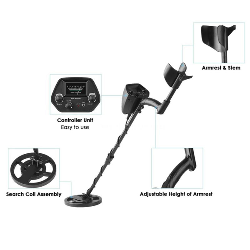 Professional Underground Metal Detector - Waterproof