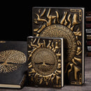 Beautiful Embossed Leather Notebook - Tree of Life