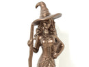 Bronze Witch Figurine