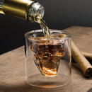 4 Piece Skull Whiskey Rock Glasses