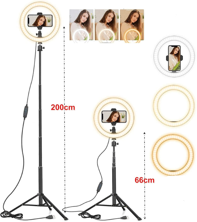 26cm RGB LED Soft Ring Light