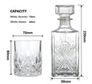 Whiskey Decanter And Glasses Set