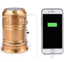 LED USB Solar Rechargeable Outdoors Lantern