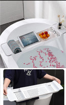 Expandable Bathtub Storage Tray