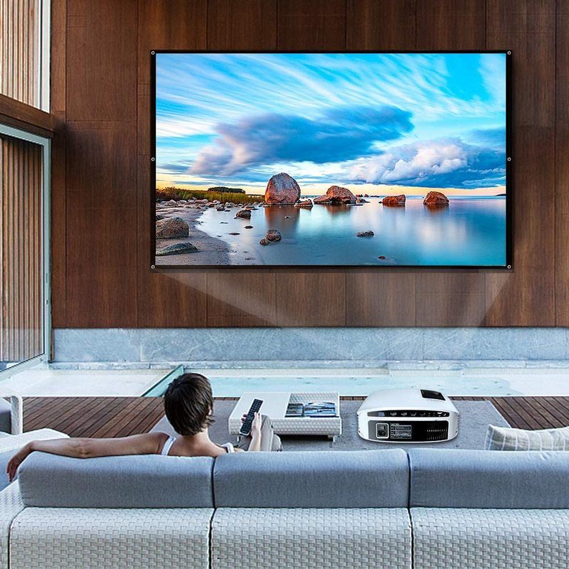 High Brightness 100 inch HD Projector Screen