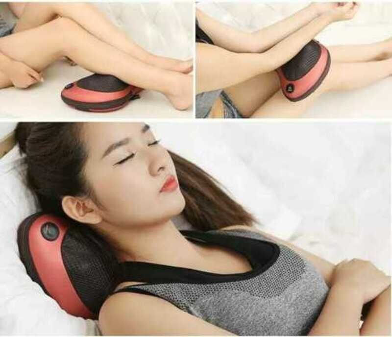 Electric Shiatsu Luxury Massager Pillow for Home/Car