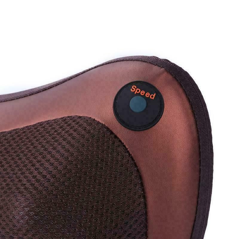 Electric Shiatsu Luxury Massager Pillow for Home/Car