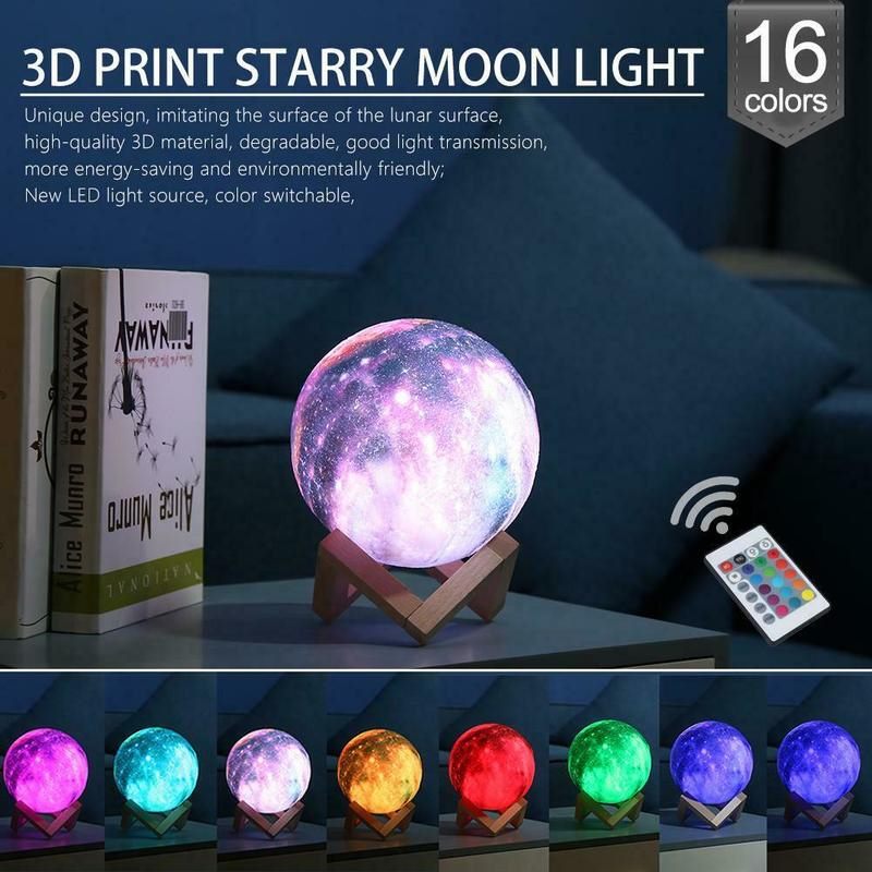 Space Galaxy Night Light Lamp