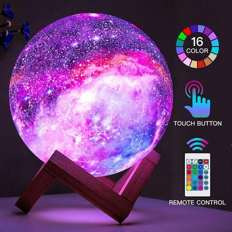 Space Galaxy Night Light Lamp