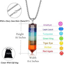 Chakra Gemstone Healing Set - Necklace & Bracelet