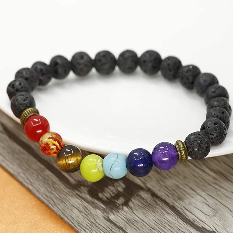 Chakra Gemstone Healing Set - Necklace & Bracelet