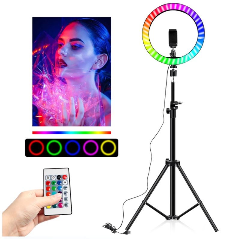 26cm RGB LED Soft Ring Light