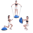 Balance Ball Yoga Home Fitness Trainer Exercise w Resistance Straps