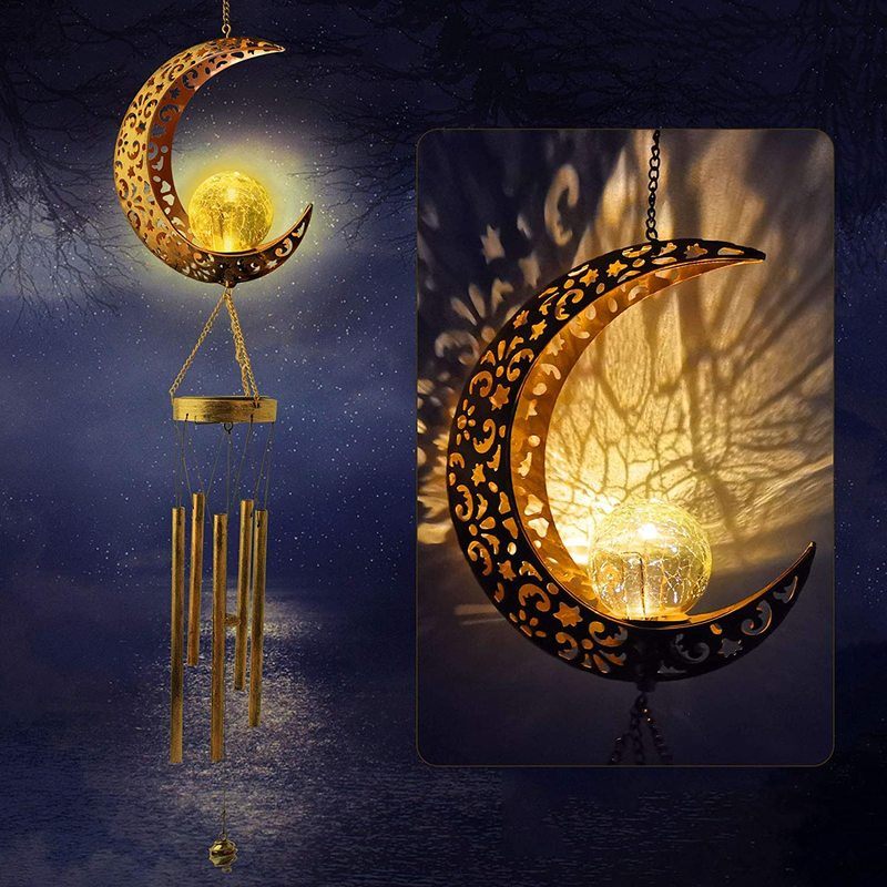 Moon Solar Wind Chimes