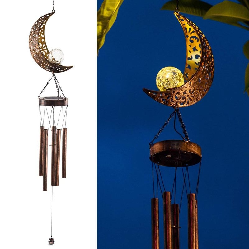 Moon Solar Wind Chimes