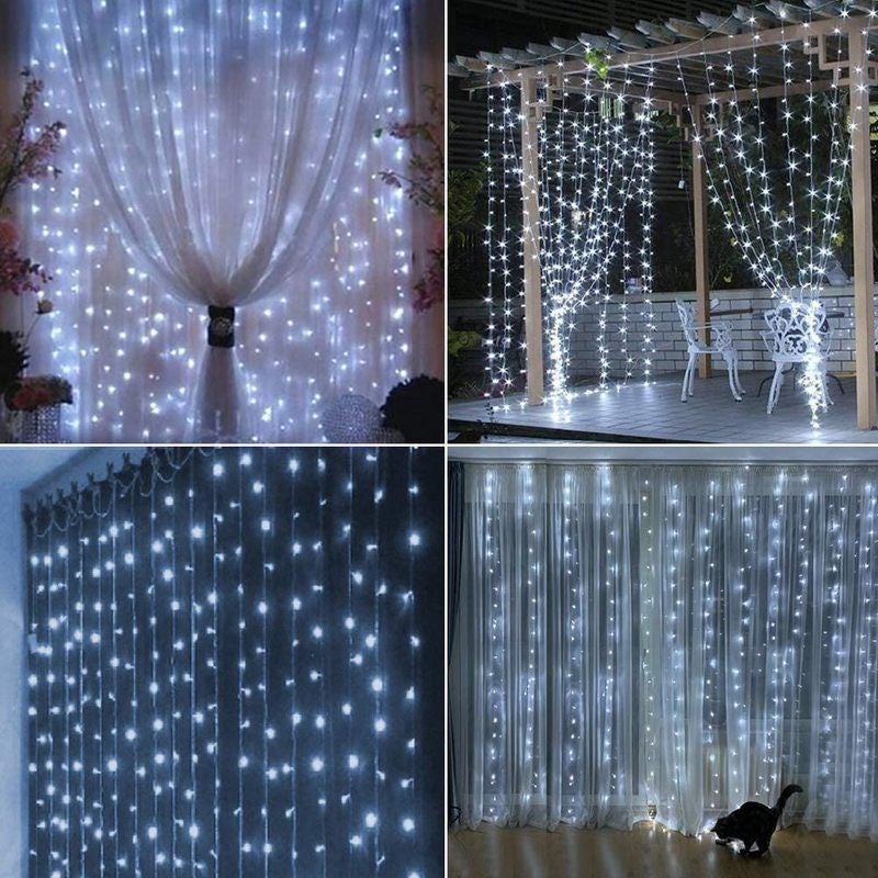 String Lights Curtain