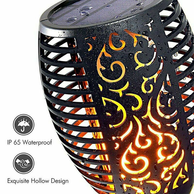 Solar Flame Lights - Outdoor Waterproof Lights