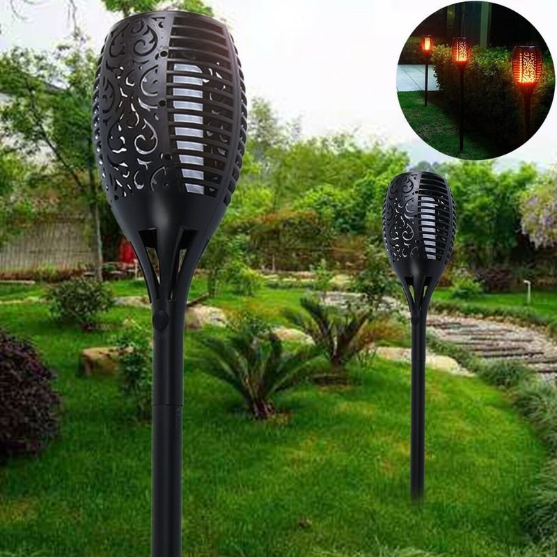 Solar Flame Lights - Outdoor Waterproof Lights