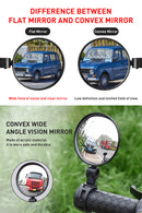 Bicycle/E-Bike Rearview Mirrors - 2 Pack