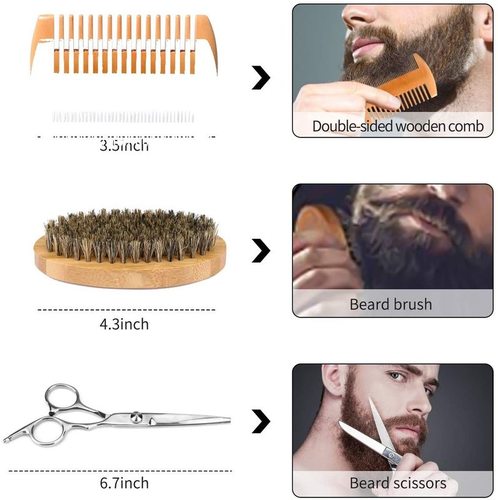 Luxury Beard Grooming Kit for Men - Perfect Gift!