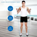 11pc Set of Resistance Bands - Elastic Bands Yoga equipment Pilates Workout - Nifti NZ