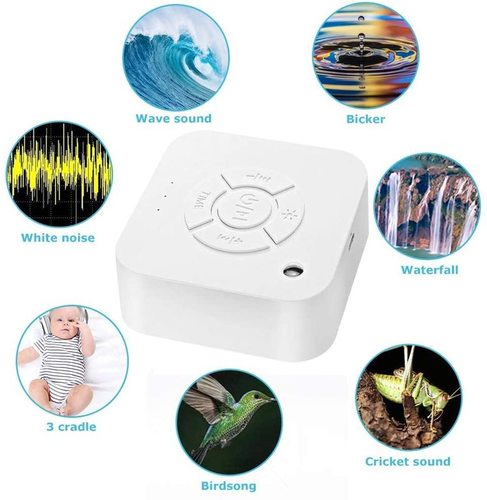 Portable White Noise Machine with light