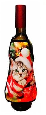 Mini Christmas Apron Wine Bottle Cover For Wine & Liquor bottles Gift - Nifti NZ