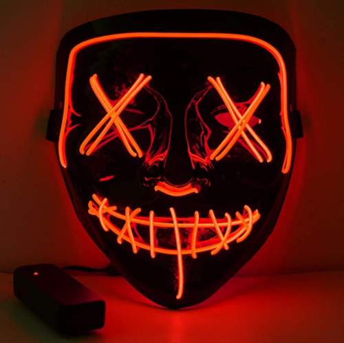 Party Costume LED Glow Halloween Masks