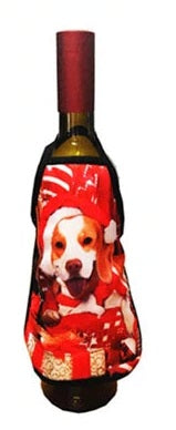 Mini Christmas Apron Wine Bottle Cover For Wine & Liquor bottles Gift - Nifti NZ