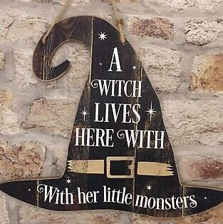 Witch Hat Wall Hanging