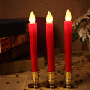 Electronic LED Candle - Flickering With Holder - Nifti NZ