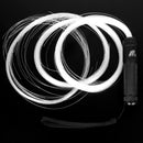 PROGRAMMABLE LED Fiber Optic Whip - 70" 360° Swivel - Super Bright Light Up Rave Toy - Nifti NZ