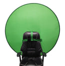 Round Green Screen Photography Backdrop - Portable Background Studio Video Backdrop - Nifti NZ