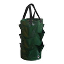 3L Multi-mouth Vertical Vege/Flower Planter - Home garden Potato greenhouse seedling pot (Green) - Nifti NZ