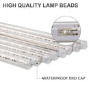 LED Meteor Tubes 8 x 30cm Tubes - Waterproof Home Garden Party Wedding Lights - Nifti NZ
