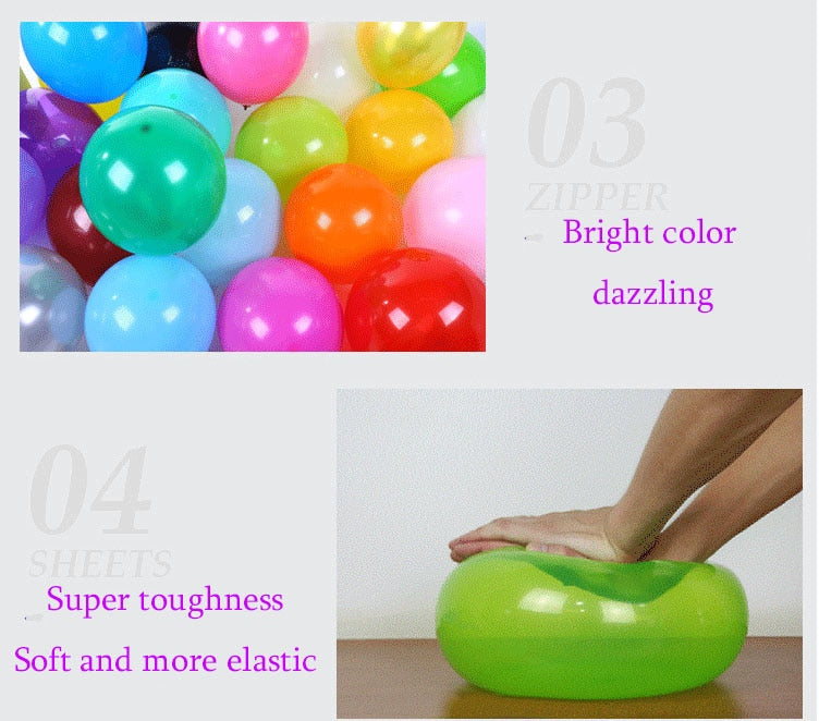 5Pcs LED Light Balloons - Latex 12" - Nifti NZ