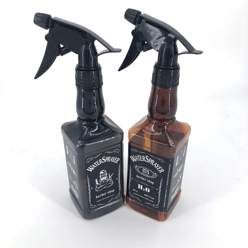 Retro Whiskey Label Spray Bottle - Salon Barber Tools - Nifti NZ