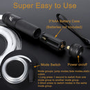 PROGRAMMABLE LED Fiber Optic Whip - 70" 360° Swivel - Super Bright Light Up Rave Toy - Nifti NZ