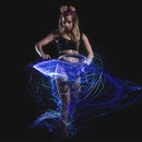 PROGRAMMABLE LED Fiber Optic Whip - 70" 360° Swivel - Super Bright Light Up Rave Toy - Nifti NZ