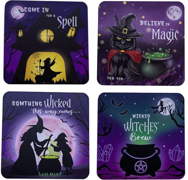 Witch Coaster Set