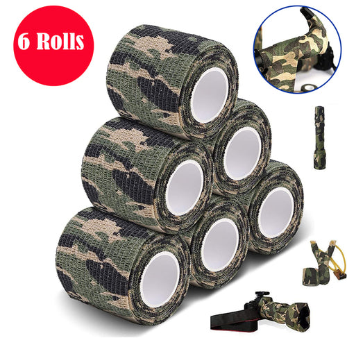 Camo Wrap Tape Hunting Protective Fabric Bandage