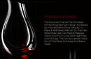 1200ml Luxurious Crystal Glass U-shaped Horn Wine Decanter Wine Pourer Red Wine Carafe Aerator - Nifti NZ