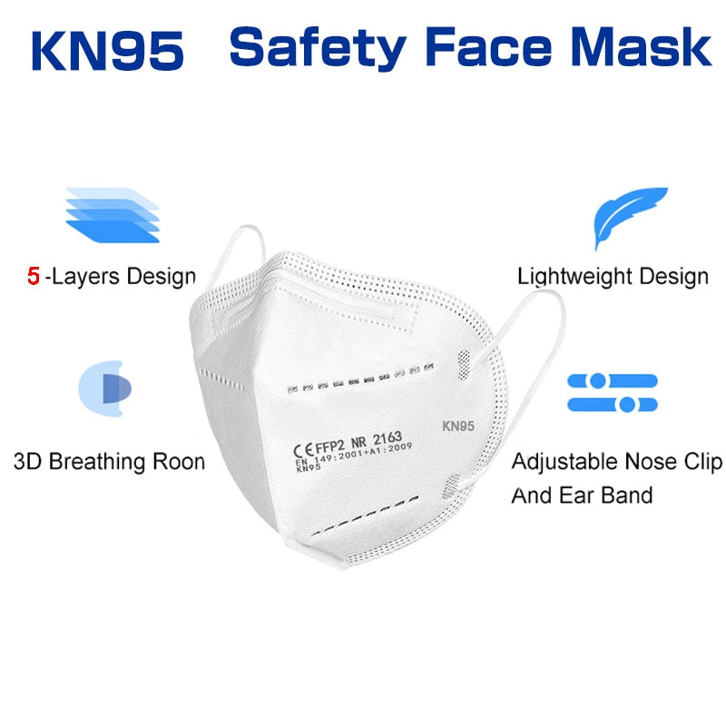 Face Masks KN95 - 10 Pack