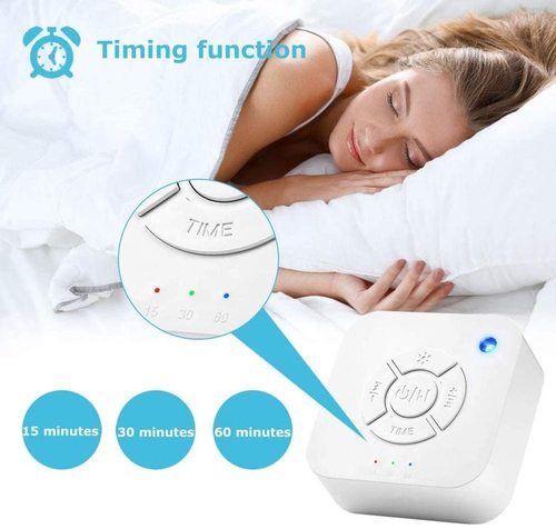 Portable White Noise Machine with light