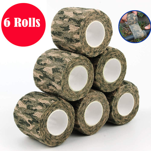 Camo Wrap Tape Hunting Protective Fabric Bandage