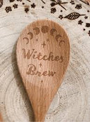 Witches Brew Wooden Spoon