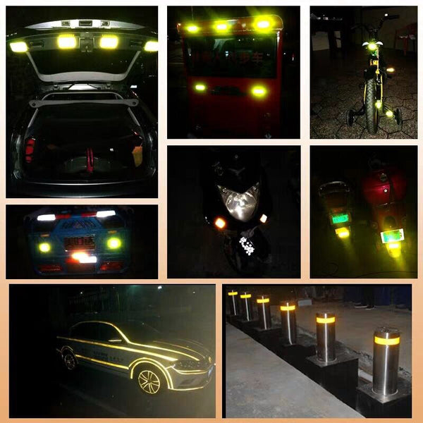 Reflective Warning Tape - Self Adhesive Waterproof Car Reflect Strip