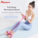 Light Weight Multi-function Resistance Bands - 4 Tube Pull Rope - Nifti NZ