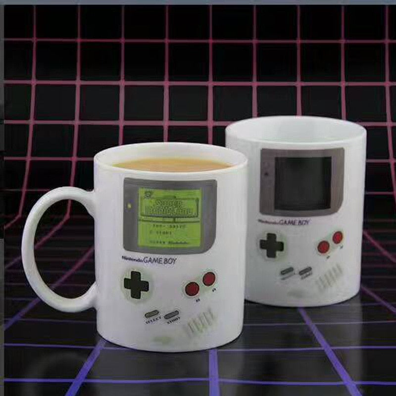 Creative Game Mug  - Changes colour when heated!