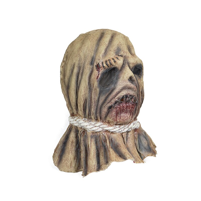 Realistic Scarecrow Mask - Full Latex Halloween Prop - Nifti NZ